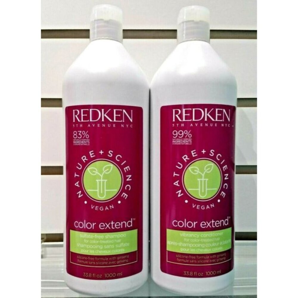 Redken Nature Science Color Extend Shampoo & Conditioner 33 oz DUO